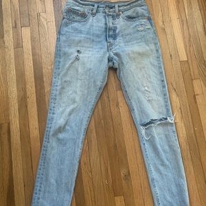 Levi’s 501 skinny size 26x30 good condition